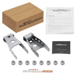 2"-3" Rear Lowering Drop Shackles Kit For Chevy Silverado Gmc Sierra 1500 07-18. Fixed Price $43.99.