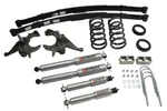 Belltech Lowering Kit For 94-04 S10 S15 Reg Cab 6CYL Only 4-5"F/5"R Sp Shocks. Fixed Price $1238.15.