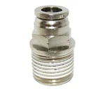 1/4" Hose X 3/8" Npt Push Straight Male Connector Fitting. Fixed Price $13.50.