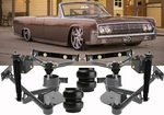 Continental 61-69 Front Air Ride Control Arms With Slam Specialties SS-7 Bags. Fixed Price $1903.90.