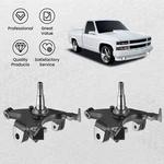 2" Drop Spindles For Chevrolet Silverado C1500 Gmc Sierra 1.25" Rotor 2WD 88-98. Fixed Price $211.07.