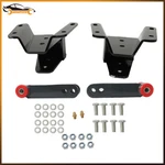 Ford F100 2WD 1965-1972 4" Rear Drop Lowering Hanger Shackle Kit. Fixed Price $103.24.