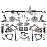 Mustang Ii Ifs Front Suspension, Tube Arms, 500 Coilovers, Manual RACK,4-1/2. Fixed Price $2151.99.