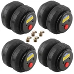 4 Pieces Heavy Duty 2500LB 1/2"NPT Double Bellow Air Suspension Spring Bag. Fixed Price $127.49.