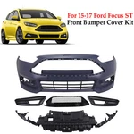 Front Bumper Cover Kit W/ Lower Upper Grill 2015 2016 2017 Ford Focus St. Fixed Price $389.39.