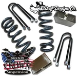 Crown Suspension 1982-2004 S10 4CYL 3" Coils Springs Lowering Blocks Drop Kit. Fixed Price $300.00.