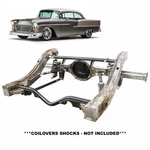 1955-57 Chevy Bel Air Triangulated 4-LINK Suspension Kit W/o Coil-over Shocks Gm. Fixed Price $1150.95.