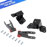 For 1988-1998 Chevy Gmc C1500 4" Lowering Parts Drop Shackles & Hangers Kit. Fixed Price $56.99.