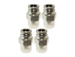 1/4" Hose X 1/8" Npt Push To Connect Straight Female Fittings - Pack. Fixed Price $40.20.