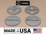 Sr Universal Air Ride Mount Plates Upper Lower Dual Single Port 2500 2600 Bag. Fixed Price $30.90.