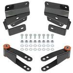 3-4IN Rear Shackles + Hangers Drop Kit For Chevy Silverado Gmc Sierra 1500 99-06. Fixed Price $71.58.