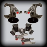 1973-1987 C10 Squarebody 3/4 Lowering Kit Drop Spindles 1.25 Shackles & Hangers. Fixed Price $999.00.