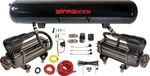 Airmaxxx X-series Dual Compressors & Wire Kit W/5 Gallon 7 Port Steel Tank. Fixed Price $651.75.