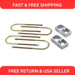 Universal Leaf Spring Lowering Block Kit 2" Drop With U-bolts & Hardware. Fixed Price $92.98.