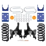 Front 4" Rear 6" Drop Kit For Chevrolet Gmc C1500 1988-1998 W/1.25INCH Rotors V8. Fixed Price $437.37.