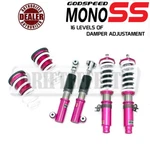 For 03-08 GG3S Godspeed Monoss Damper Coilovers Suspension Set. Fixed Price $675.00.