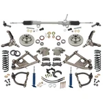 Mustang Ii Ifs Front Suspension, Tube Arms, 700 Coilovers, Manual RACK,4-1/2. Fixed Price $2313.99.