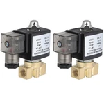 2PCS 1/4" Npt 110-120V Air Ride Suspension Valve Brass Electric Solenoid N/c. Fixed Price $24.63.