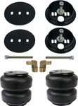 Air Lift D2600 Bags & Bracket Mounts W/elbows Fits Rear 1963-1972 Chevy C10 Pu. Fixed Price $248.00.
