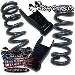 1999-2006 Silverado Sierra 2" Lowering Drop Coils Shackles Kit Crown Suspension. Fixed Price $290.00.