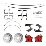 Rear End Disc Brake Conversion Kit For Chevrolet Chevelle Pontiac Gto 1964-1972. Fixed Price $446.40.