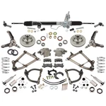 For Mustang Ii Ifs, Drop Spindles, 700 Coilovers, Power Rack, 4-3/4. Fixed Price $2307.99.