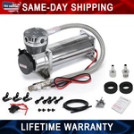 Bag Suspension Compressor Pump Ride Kit 3/8 Npt 200PSI 480C Single Control Air. Fixed Price $133.50.