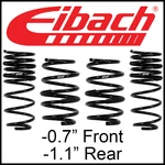 Eibach Pro-kit Lowering Springs Front Rear Set Of 4 Fit 2016-2019 Ford Focus. Fixed Price $363.40.