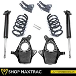 Maxtrac 3"/4" Lowering Kit + Spindles KS331234S For 2007-2013 Chevy Avalanche. Fixed Price $772.04.