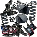 1992-99 Tahoe Yukon Suburban 3/4" Lowering Spindles Coils Shackles Hanger. Fixed Price $819.00.