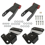 Labwork 4" Lowering Drop Shackles Kit & Hangers 1973-1996 Ford F100 2WD. Fixed Price $54.05.