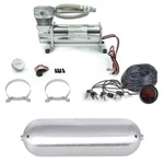 200 Psi Air Compressor + Gallon Tank Ride Gauge 5 Display 0-232. Fixed Price $269.99.