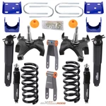 Front 5" Rear 7-8" Drop Kit For Chevrolet Gmc C1500 1988-1998 W/lowering Shock. Fixed Price $601.44.
