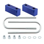 3" Drop Kit Lowering Blocks U-bolts For Chevy C10 Gmc C15 Suburban 1967-1972. Fixed Price $81.49.