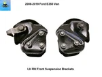 8C243B243AD 8C243B094AD 08-19 Ford E350 Left Right Front Suspension Brackets Oem. Fixed Price $129.00.