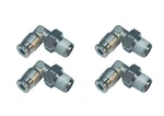 Push To Connect Tube Swivel Elbow Fitting For 1/8" Npt 5/32" Air Line 4 Pack. Fixed Price $12.90.
