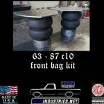 Chevrolet C10 C20 1963 To 1966 Front Air Ride Bracket Set Bolt-on. Fixed Price $79.95.