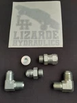 Lowrider Hydraulics Fittings, Adex/adel #8 Kit. Fixed Price $70.00.