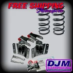 Djm Suspension 99-06 Silverado V8 2/4 Lowering Drop Kit Coils Shackles Hangers. Fixed Price $550.00.