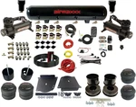 Complete Fastbag 3/8" Black Air Ride Suspension Kit Bags Fits Chevy A-body 64-72. Fixed Price $1709.99.