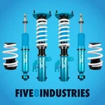 For 18-UP Toyota Camry 4CYL FIVE8 Industries Full Coilovers Height Adjustable. Fixed Price $768.00.