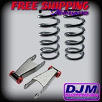 Djm Suspension Silverado Sierra 2/2 Lowering Drop Coils Shackle Kit Crew Cab. Fixed Price $320.00.