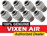 1/4"NPT Male 1/4"OD Tube Push To Connect/ptc Straight Fitting Pack VXA7141-8. Fixed Price $23.97.