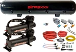 Airmaxxx Dual 480 Compressors Black W/5 Gal Steel Tank & Wiring Install Kit. Fixed Price $499.50.