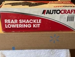 Autocraft 1" 2" Rear Shackle Lowering Kit Fits 04-07 F150 Pickup Truck. Fixed Price $14.99.