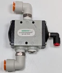 Numatics NF3PAN520N00000 Air Pressure Poppet Valve With Fittings. Fixed Price $49.99.