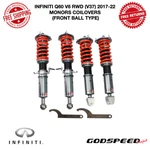 Godspeed Monors Coilover Fits 17-22 Infiniti Q60 V6 Rwd (V37) Front Ball Type. Fixed Price $795.00.