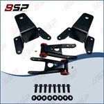 4" Rear Lowering Drop Kit Shackles And Hangers 1997-2003 Ford F150. Fixed Price $119.69.