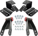 4'' Lowering Shackles And Hangers Kit Ford F150 F100 1973-1996 Pickup Truck. Fixed Price $52.49.