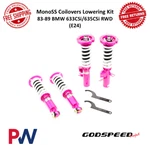 Godspeed Monoss Coilover Lowering Suspension Kit 16 Lvl For Bmw 633CSI & 635CSI. Fixed Price $690.00.